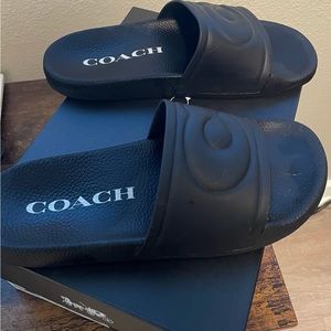 Coach “Ulla” slides. Excellent condition